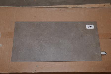 Floor tiles. Osmose Earth, str. 30x60 cm. Approximately 22.86 sqm. + About 10 pcs. edges.