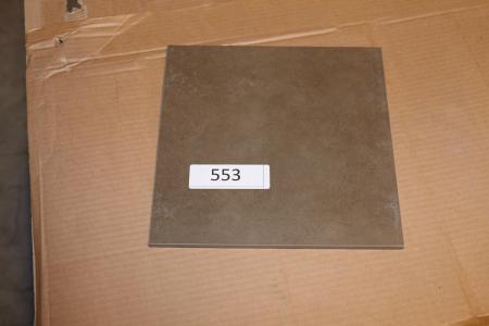 Floor tiles. Stone BMW 30x30 cm. Ca 47 sqm.