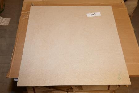Floor tiles. NF6 4066 60x60 cm. Approximately 66 sqm. Stands on 3 pallets