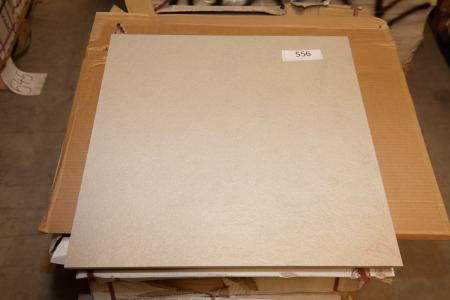 Floor tiles. NF6 3066 60x60 cm. Approximately 141 sqm.