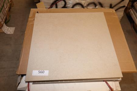 Floor tiles. NF6 4066 60x60 cm. Approximately 68 sqm.