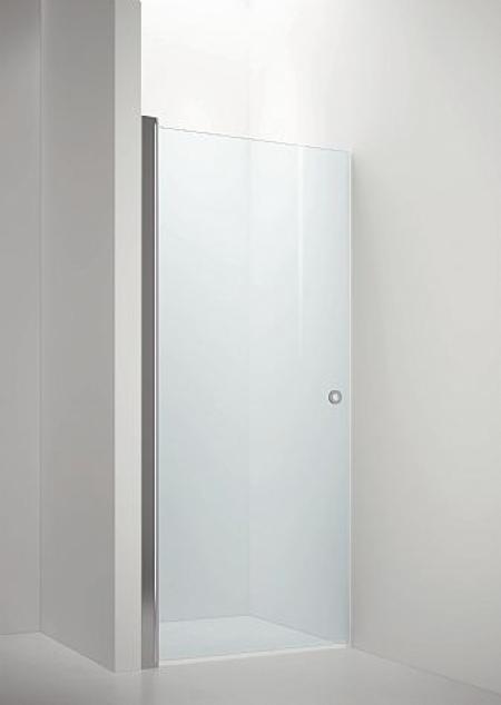 Linc Modell 2 drehbare Tür gefrorenes Glas und polierte Profile 65x200 cm. Vorbildliches Foto