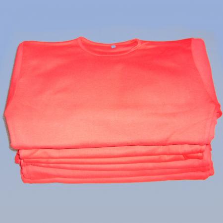 Firmatøj without pressure unused: 40 STK. T-shirt, Round neck, RED, 100% cotton, 40 L