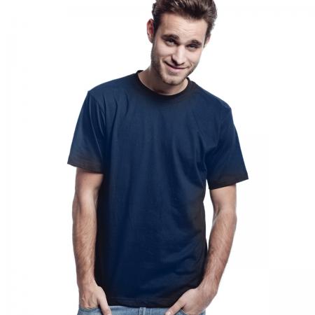 Firmatøj without pressure unused: 40 pcs. Round neck T-shirt, NAVY, 100% cotton. 10 S - 10 M - 10 L - XL 5 - 5 XXL
