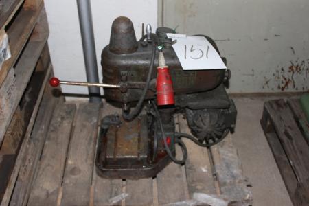 A drill press