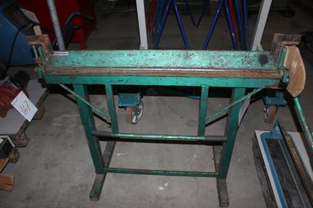 A plate bender 1040 mm