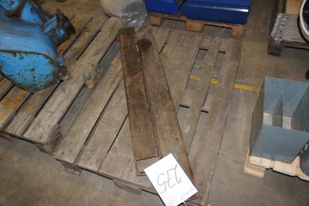 2 pieces forks 1200 mm