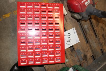Speichern Box mit 60 Fächern für Münzen