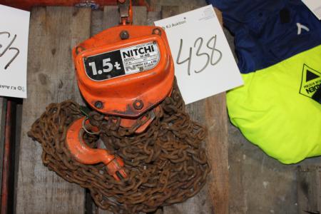 Chain hoist 1.5 ton NITCHI