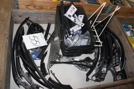 Bicycle Baskets + screens + chain guards etc.