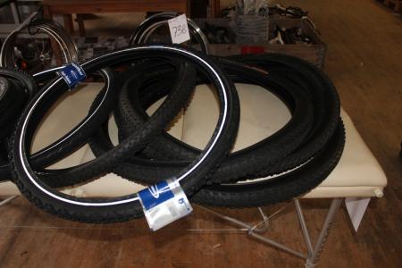 Lot NEW assorted tires, blah. Fast Track + Schwalbe + CST + ICON + 2 decks with fæge