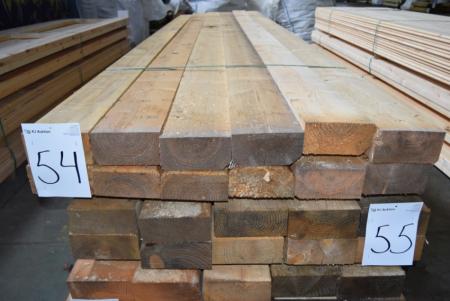 Holz 88 x 175 mm, 12 Stück von 480 cm