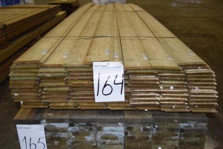 Clothing Z-profile 19x148 mm impregnated endenotet, a quality about 55 m2