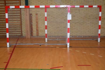 2 pcs. handball goal, H 168 x W 255 cm