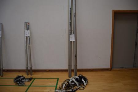 Rods for Basket Ball. Net included