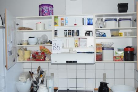 Contents kitchen minus fixtures and appliances