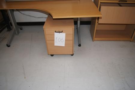 Höhenverstellbarer Tisch, Jealousy Schrank mit Schublade (innen) sam Rack, das auf Eifersucht Schrank passt. Whiteboard (120x90 cm). Und Leinwände.