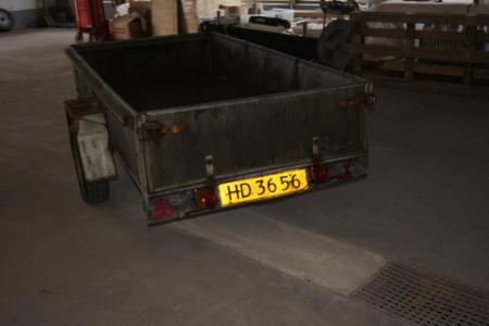 Variant 500 kg trailer synsfri with no. Plates year 1980