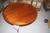 Round coffee table in wood. 90 cm. In diameter. H = 53 cm. Alm. Some wear.