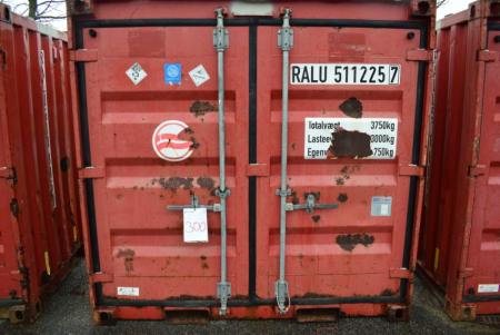 Container, type RAL mini, B 224 x L 142 x H 216 cm