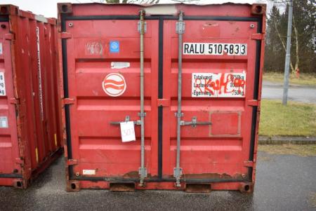 Container, type RAL mini, B 224 x L 142 x H 216 cm