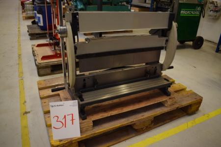 Plate roller and rocks in one, workpiece width 610 mm
