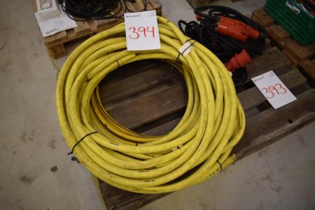 Water hoses. 1 piece. 3/4 "x approximately 21 m + 1 pc. 3/4" x approx 22 m