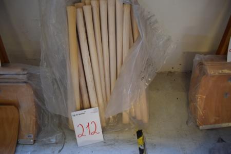 Shafts, ca. 25 pcs. to ax / sledgehammer