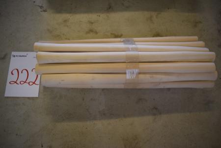 Shafts, ca. 20 pcs. to ax / sledgehammer