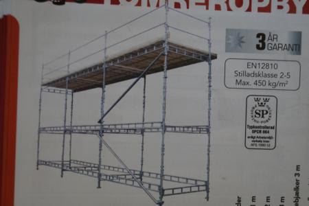 9 meter Haki scaffolding maximum working height of 6 meters archive