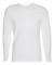 Firmatøj without pressure unused: 35 stk.T-shirt with long sleeves, Round neck, WHITE, 100% cotton. 5 XXS - XS 5 - 5 S - 5 M - 5 L - 5 XL - 5 XXL
