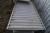 Aluminium walkway length of approximately 7 meters.