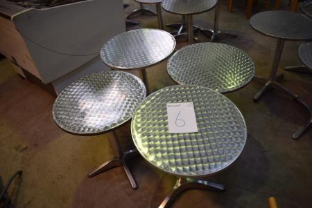 4 pcs. coffee tables, Ø60 cm