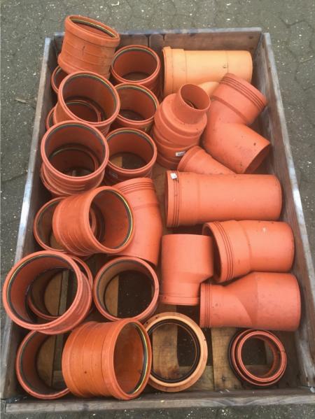 Miscellaneous 160 mm sewer pipes