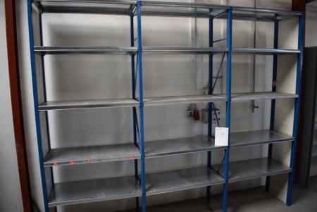 Steel Shelf B 300 x H 250 x D 50 cm