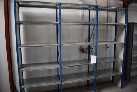 Steel Shelf B 300 x H 250 x D 50 cm