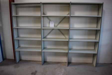 Steel Shelf B 300 x H 220 x D 32 cm