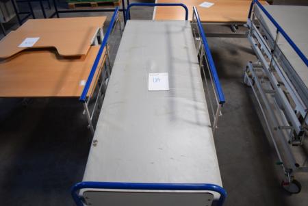 Hospital bed, electrically mattress