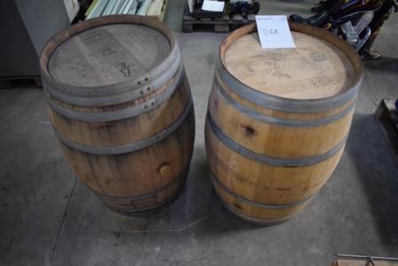 2 pcs. Spanish wine barrels