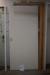 Sliding door with sidelight. B 180 x H 209 cm W 93 x 207 cm