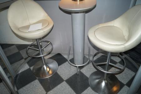 2 x bar stools, design