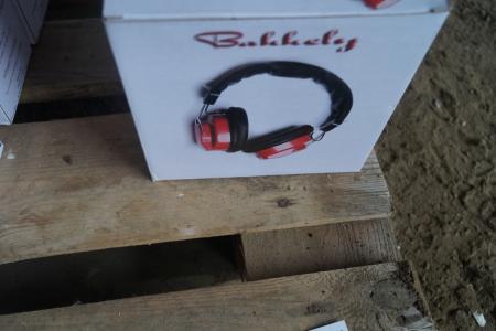 4 pcs Bakkely earmuffs with built-in AM / FM radio