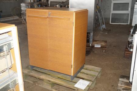 Archive cabinet with key 102x82x55 cm