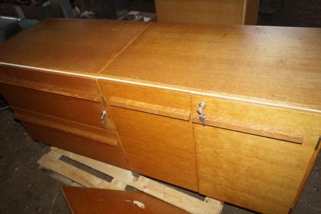 Drawer filing cabinet 102x82x55 cm