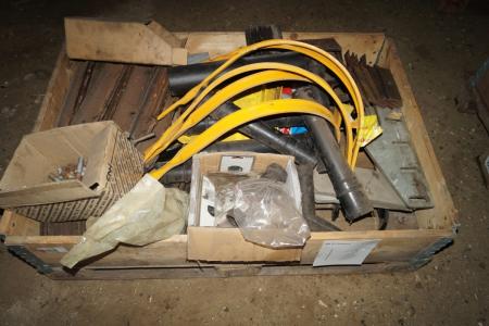 Pallet with various pliers, etc.