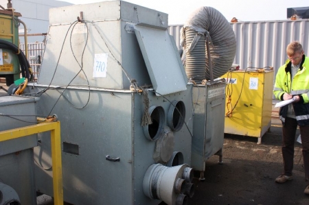 Exhaust ventilation equipment. Bellinge Ventilation. BV 13500. Sparkless