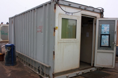 20 feet container equipped as lunch room
