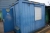 10 feet container equipped for personnel with door and window including content