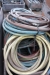 (10) pallets with various air hoses + oxygene and acetylene cables