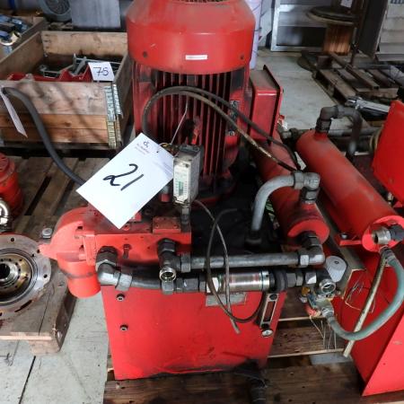 Hydraulic Station 17.5 KW it is something that has cost the box ... nice condition
